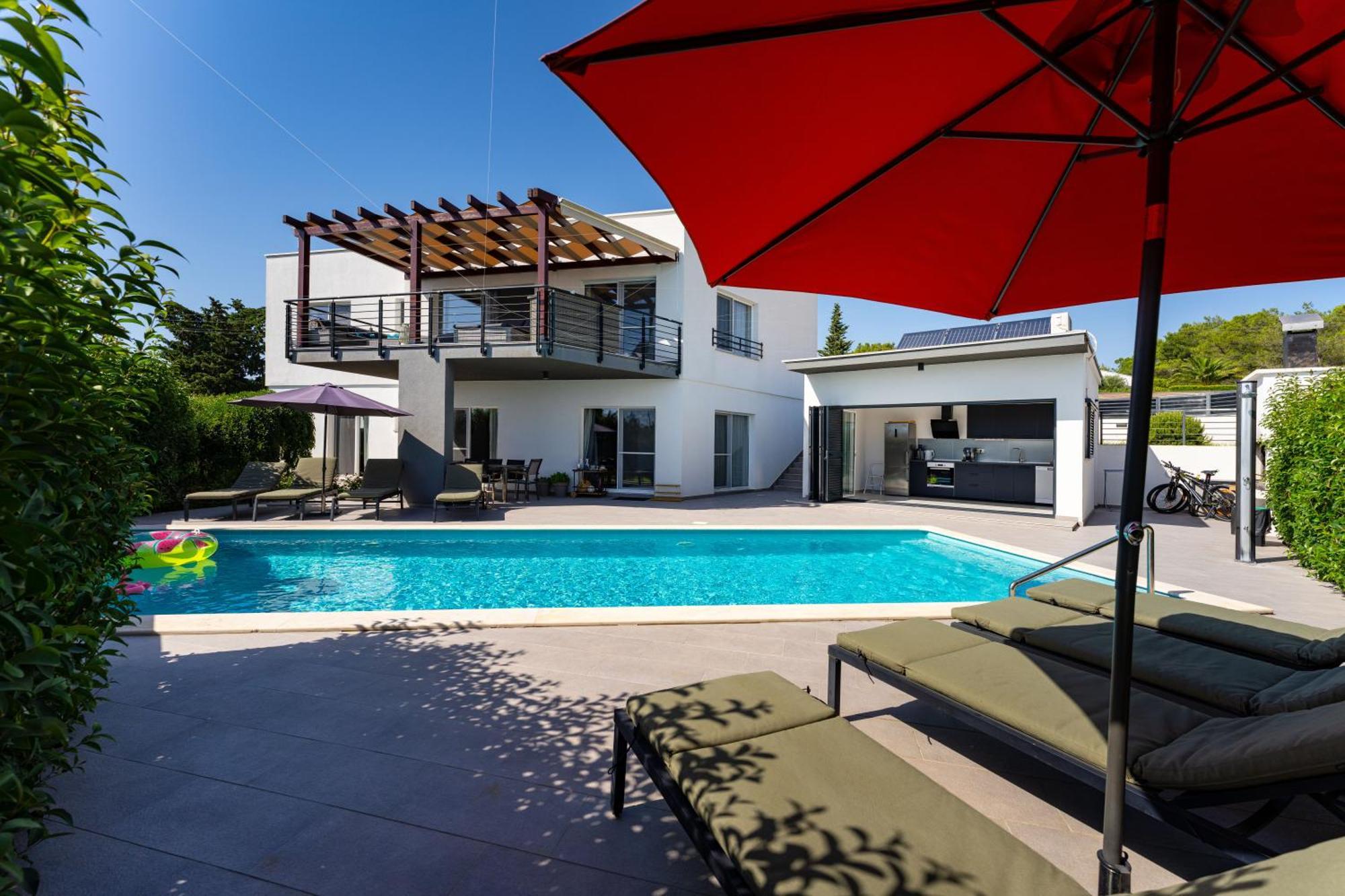 Villa Rampada Zadar Exterior foto
